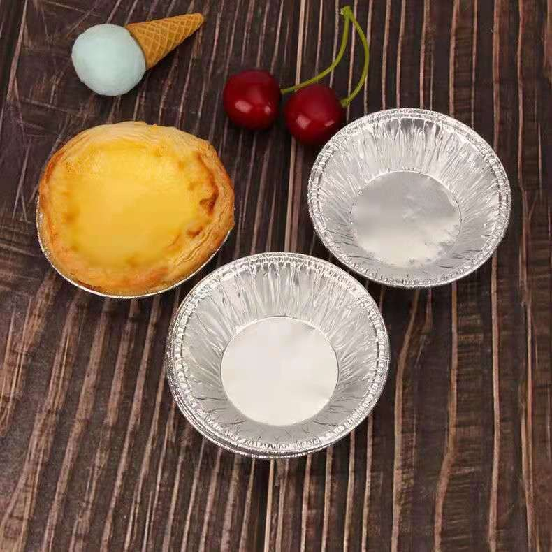 Set 200 chén giấy bạc, khuôn giấy bạc nướng bánh tart, nướng hàu cho lò nướng, nồi chiên không dầu