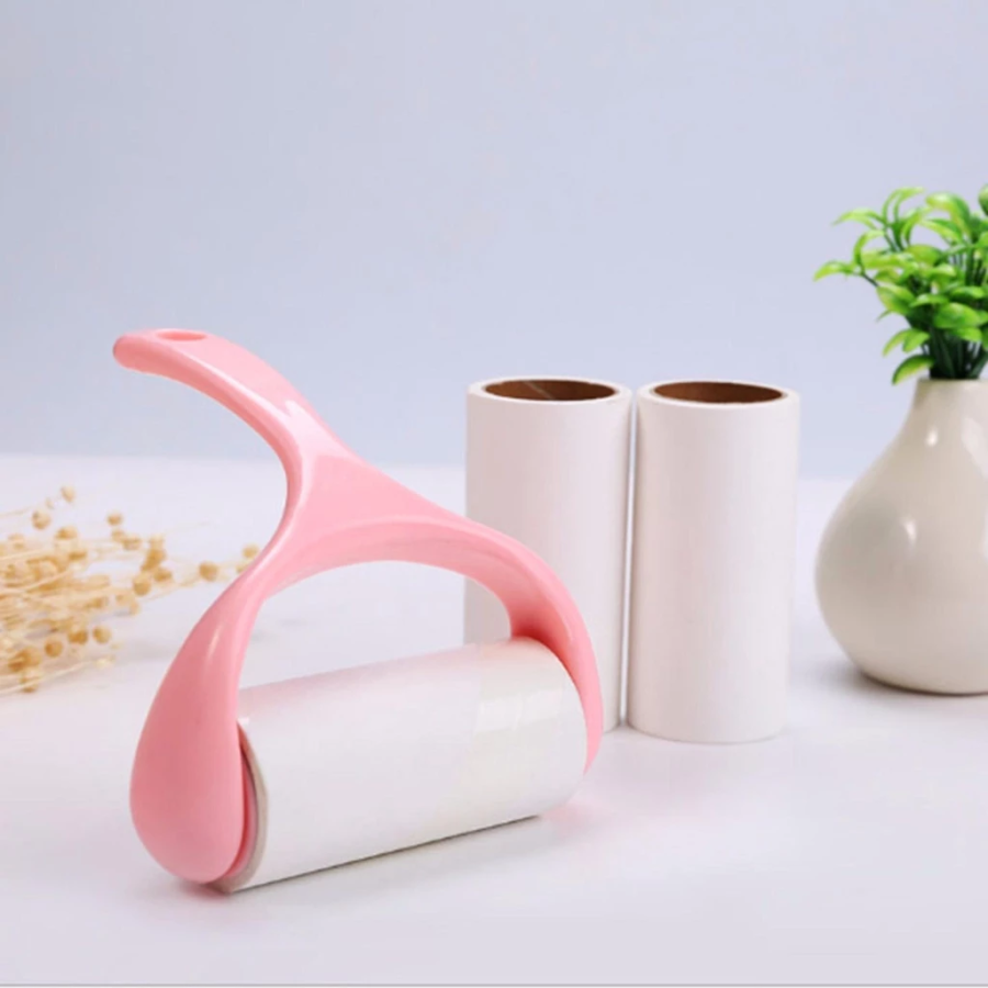 Cây Lăn Bụi 10cm Làm Sạch Quần Áo, Lông Thú, Ga Giường - Tặng Kèm 2 Lõi Dự Phòng