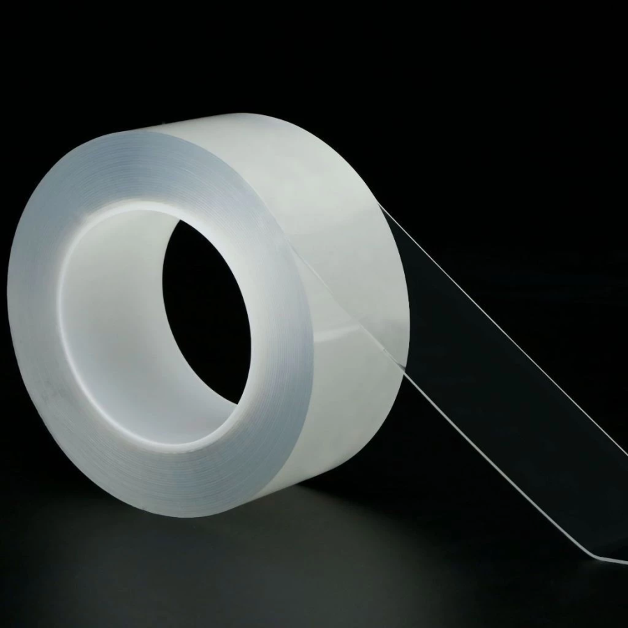 (LOẠI DÀY - NẶNG) Băng Keo Nano, Băng Keo Siêu Dính 2 Mặt Trong Suốt Có Thể Tái Sử Dụng Dài 3M - 5M