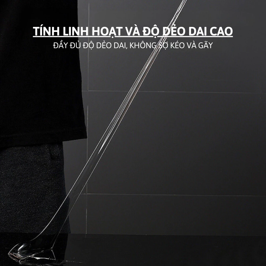 (LOẠI DÀY - NẶNG) Băng Keo Nano, Băng Keo Siêu Dính 2 Mặt Trong Suốt Có Thể Tái Sử Dụng Dài 3M - 5M