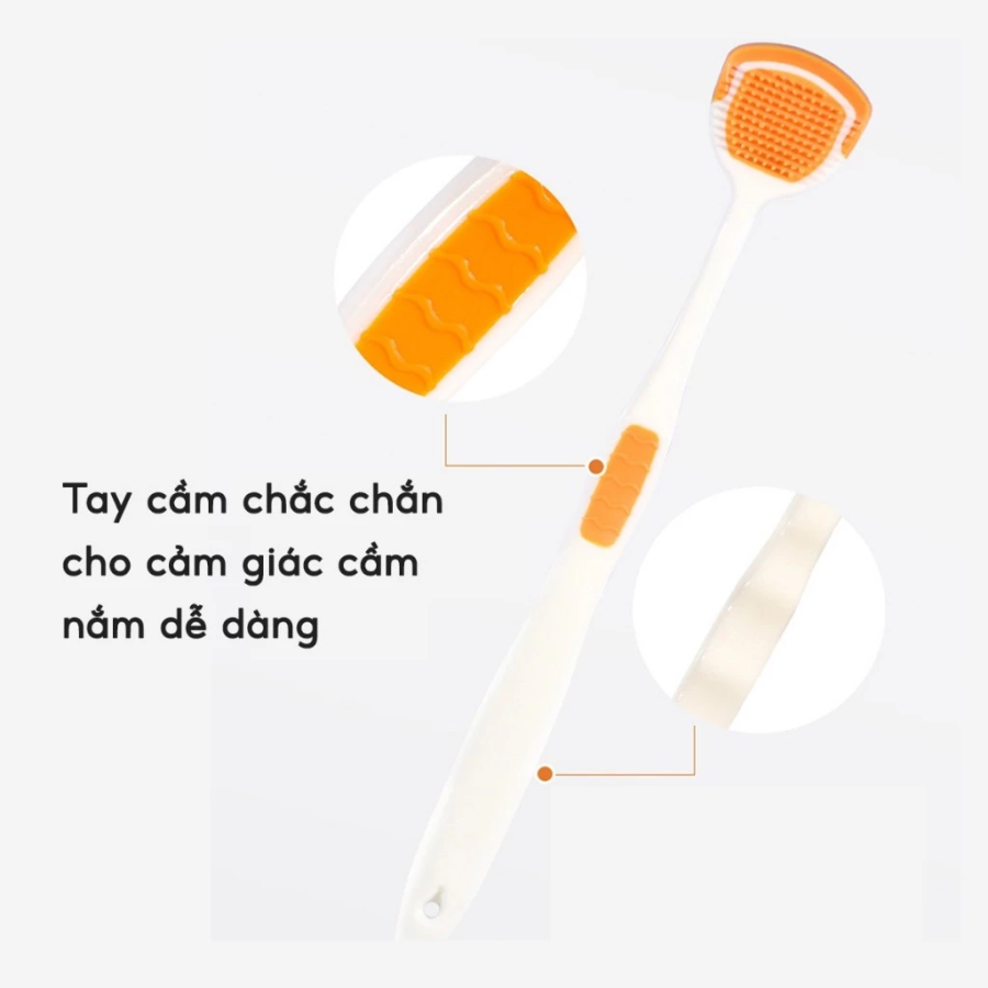 Set 3 Cây Dụng Cụ Cạo Lưỡi Vệ Sinh Chăm Sóc Răng Miệng Bàn Chải Vệ Sinh Lưỡi Loại Bỏ Hôi Miệng